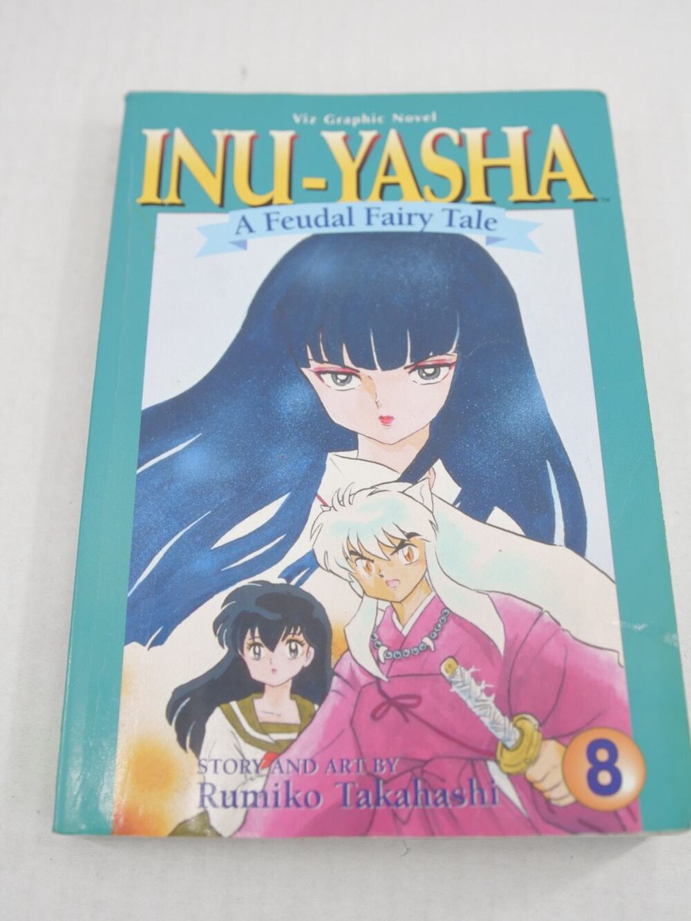 Inuyasha Vol 8 by Rumiko Takahashi English Manga